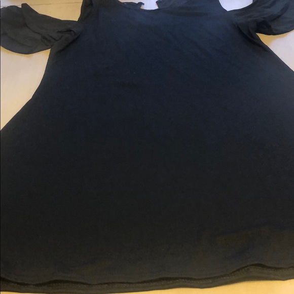 Black long flow shirt - Picture 5 of 5